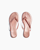 Metallics Flip Flops - Beach Pearl by TKEES — view 3