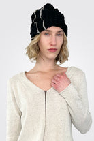 Chappa Beanie - Black Beige by Studio B3 | 25 South Boutiques
