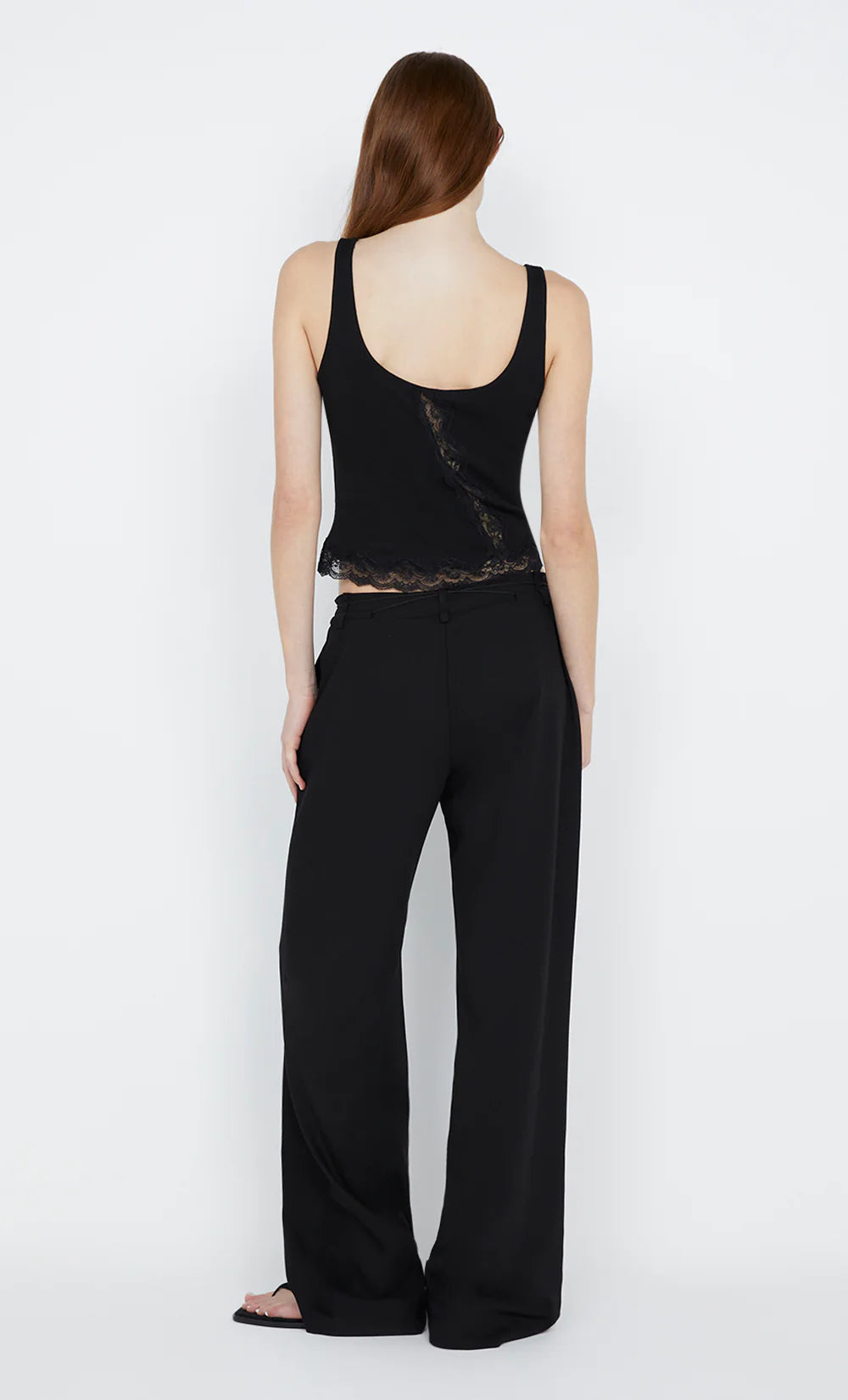 Amyra Tank - Black by Bec & Bridge — view 4