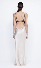 Arabella Backless Dress - Sand Black by Bec & Bridge — alternate view