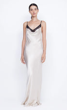 Arabella Backless Dress - Sand Black by Bec & Bridge | 25 South Boutiques