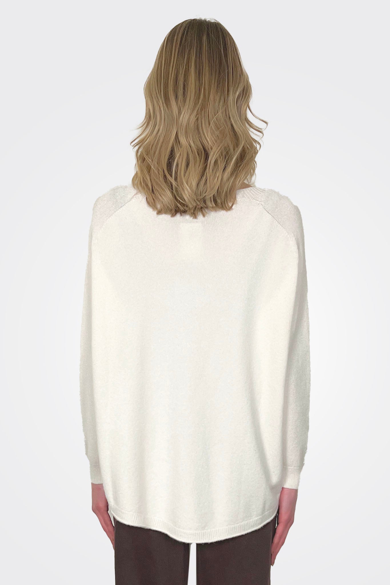 Bear Sweater - Ivory by Bye Firenze — alternate view