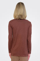Open Cardigan - Bourgogne by Majestic — alternate view