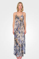 Slip Long Dress - Bradford Green by Printed Artworks | 25 South Boutiques