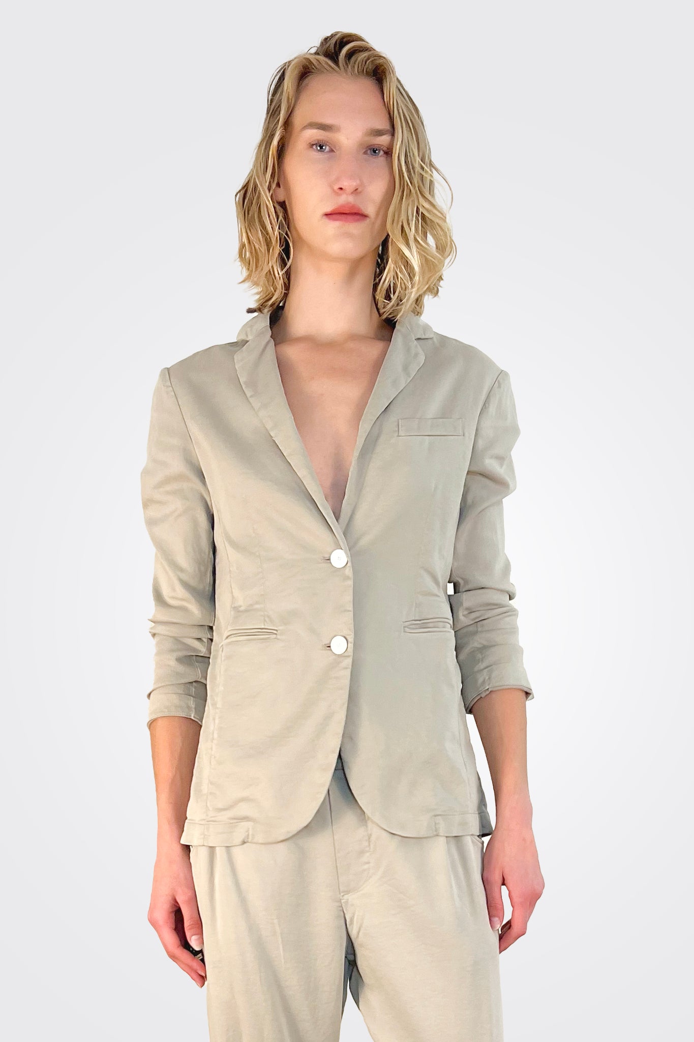 Helena Jacket - Beige by Masons — alternate view