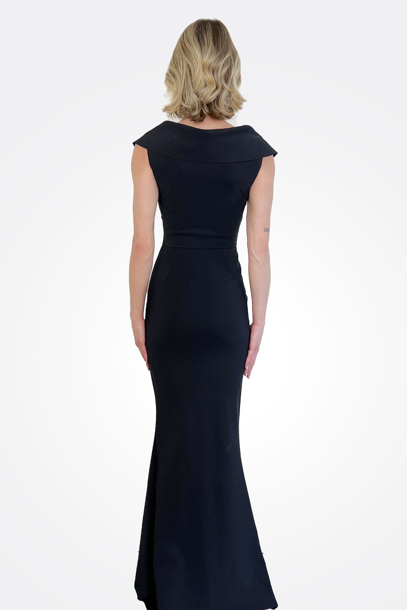 Fiy Norc Long Dress - Black by Chiara Boni — alternate view