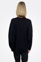 Pullover Tunic - Black by Rundholz — view 3