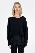 Pullover Tunic - Black by Rundholz | 25 South Boutiques