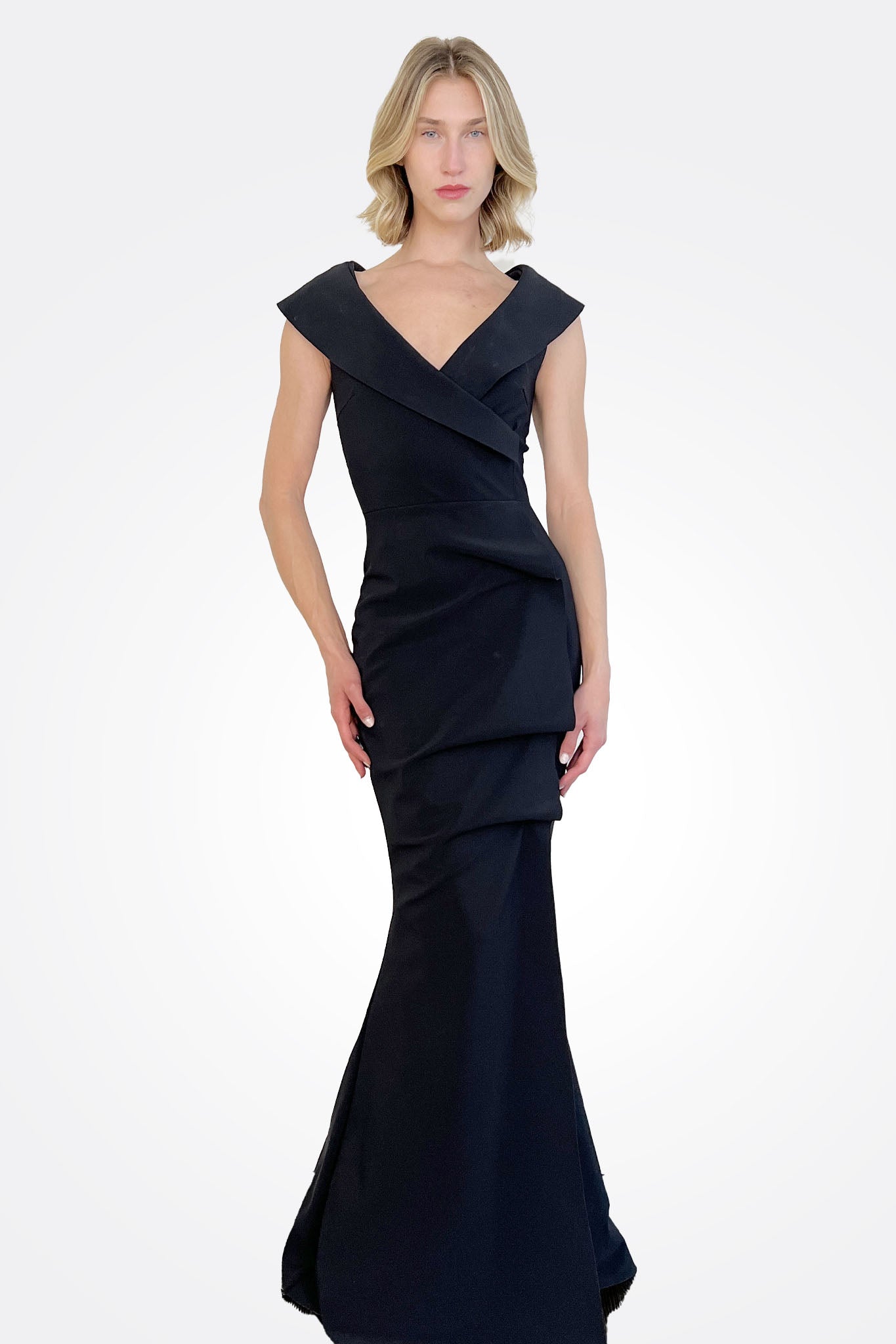 Fiy Norc Long Dress - Black by Chiara Boni | 25 South Boutiques
