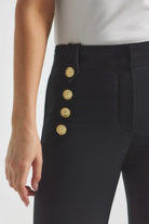 Robertson Flare Trousers - Black by Derek Lam — view 3
