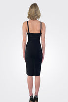 Amanda Short Dress - Black by Chiara Boni — alternate view