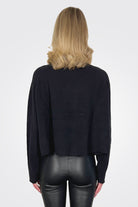 Cropped Pullover - Black by Rundholz — alternate view