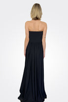 Dolse Long Gown - Black by Chiara Boni — alternate view