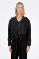 Short Reversible Hooded Jacket - Black by Transit Par-Such — alternate view