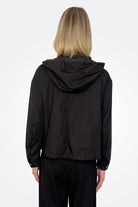 Short Reversible Hooded Jacket - Black by Transit Par-Such — view 3