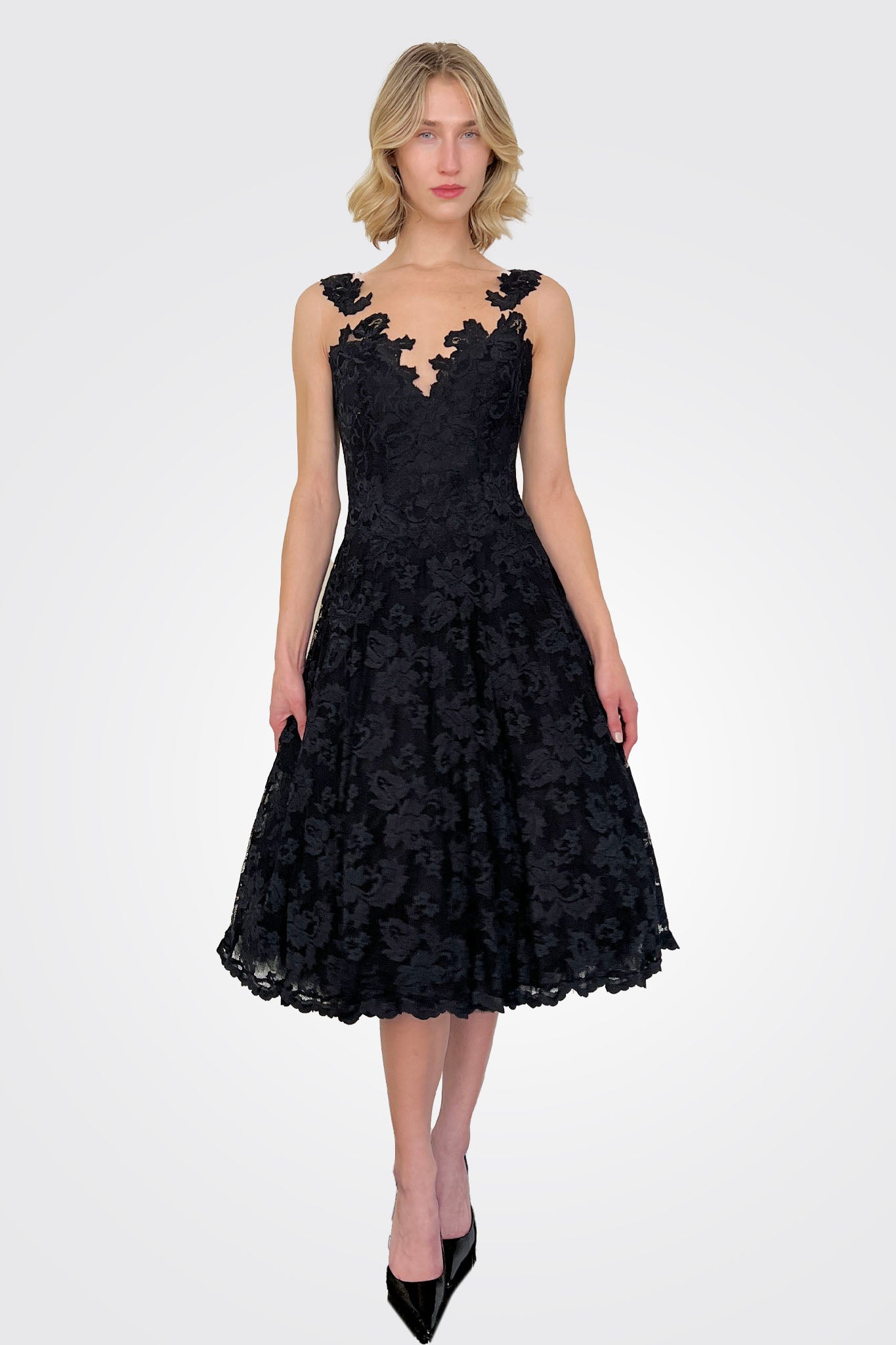 Tutu Cocktail Dress - Black by Olvi's | 25 South Boutiques