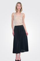 Emi Lurex Skirt - Black by Momonì | 25 South Boutiques