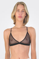 Odelyn Triangle Bra - Black by Skin | 25 South Boutiques