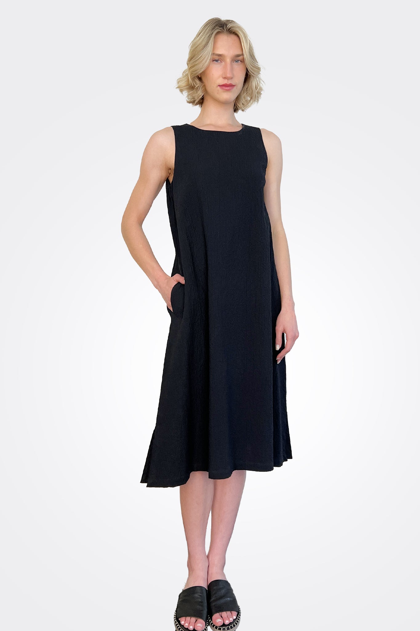 Tank Dress - Black by Elemente Clemente | 25 South Boutiques