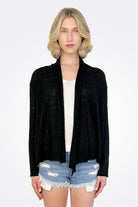 Swell Cardigan - Black by StitchDrop | 25 South Boutiques