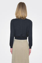 Cardigan - Black by Gran Sasso — alternate view