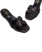 Creta H Slide - Leather Black by Michele Lopriore — alternate view