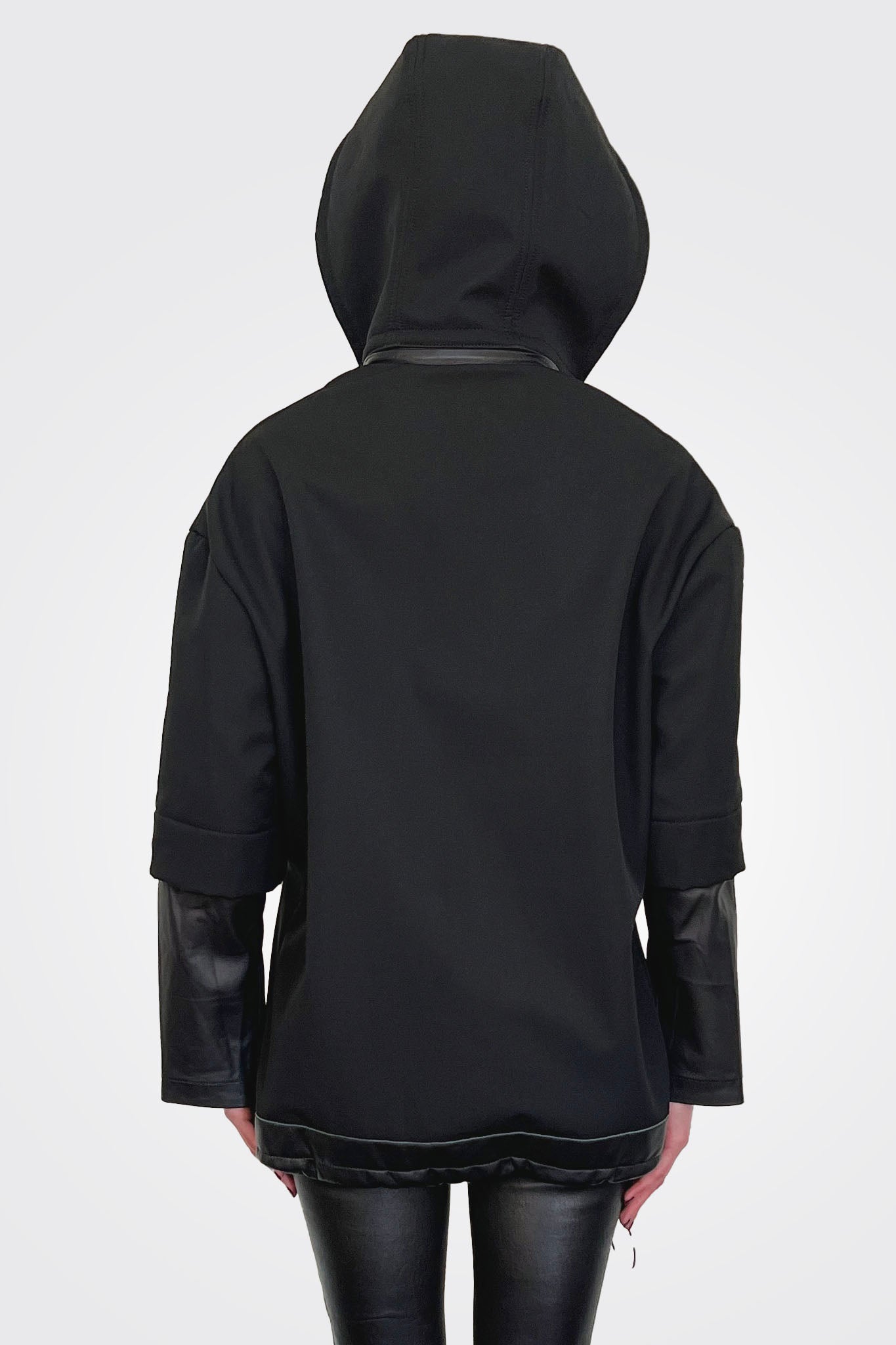 Eve Hooded Jacket - Black by Jakett — view 4