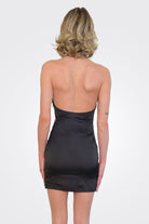 Floral Mini Dress - Black by Rococo Sand — view 3