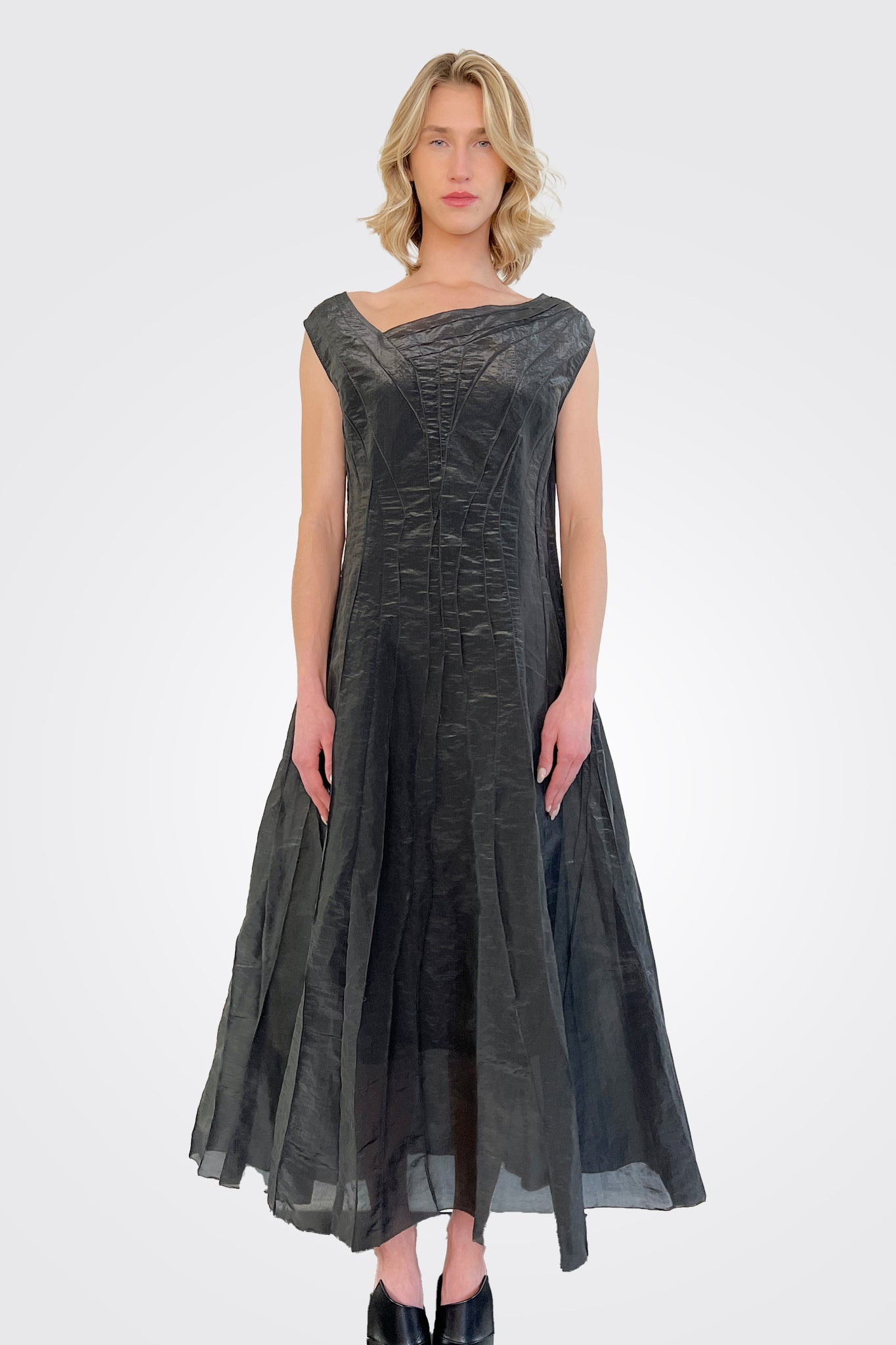 Off Shoulder Dress - Black by Anett Rostel | 25 South Boutiques