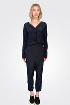 Cropped Pants - Black by Kristensen | 25 South Boutiques