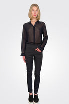 Elastic Waist Pants - Black by Kristensen | 25 South Boutiques