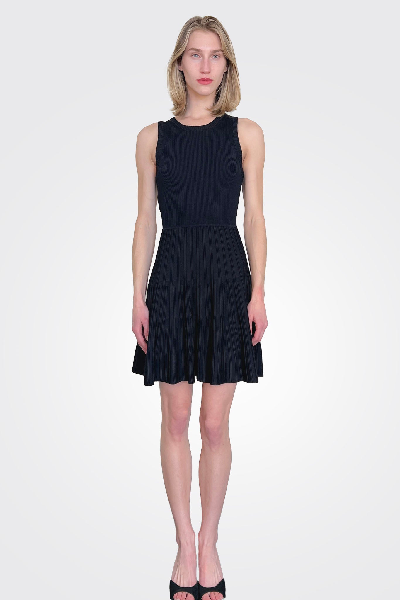 Skater Knit Dress - Black by Moschino | 25 South Boutiques