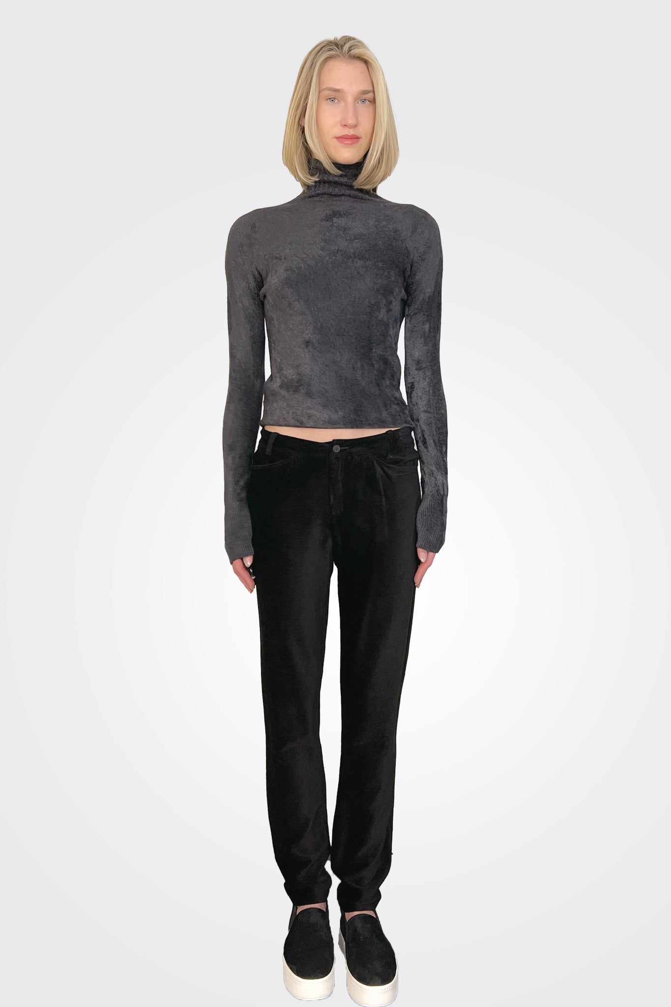 Velvet Pants - Black by Transit Par-Such | 25 South Boutiques