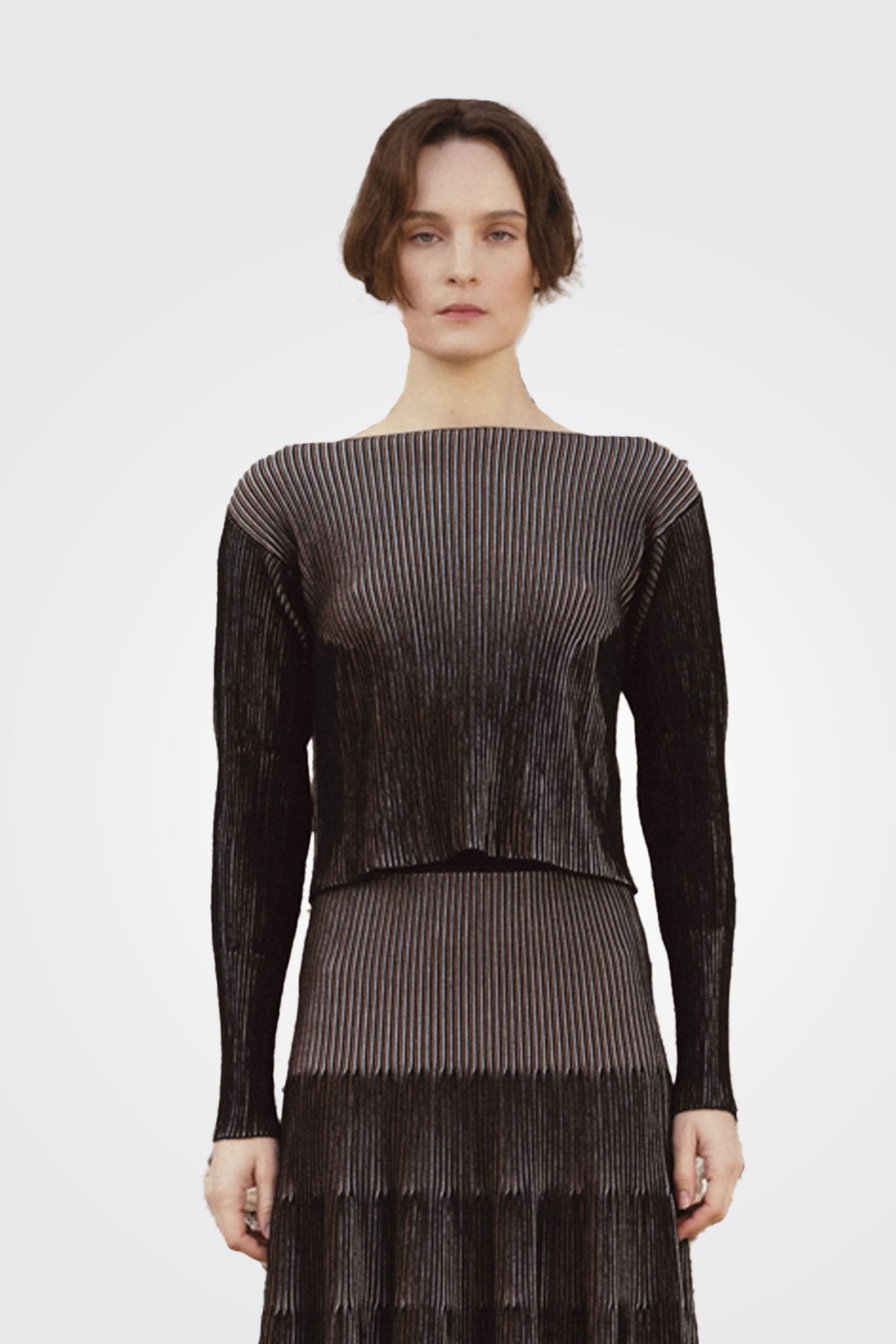 Striped Vertically Sweater - Black by Sita Murt | 25 South Boutiques