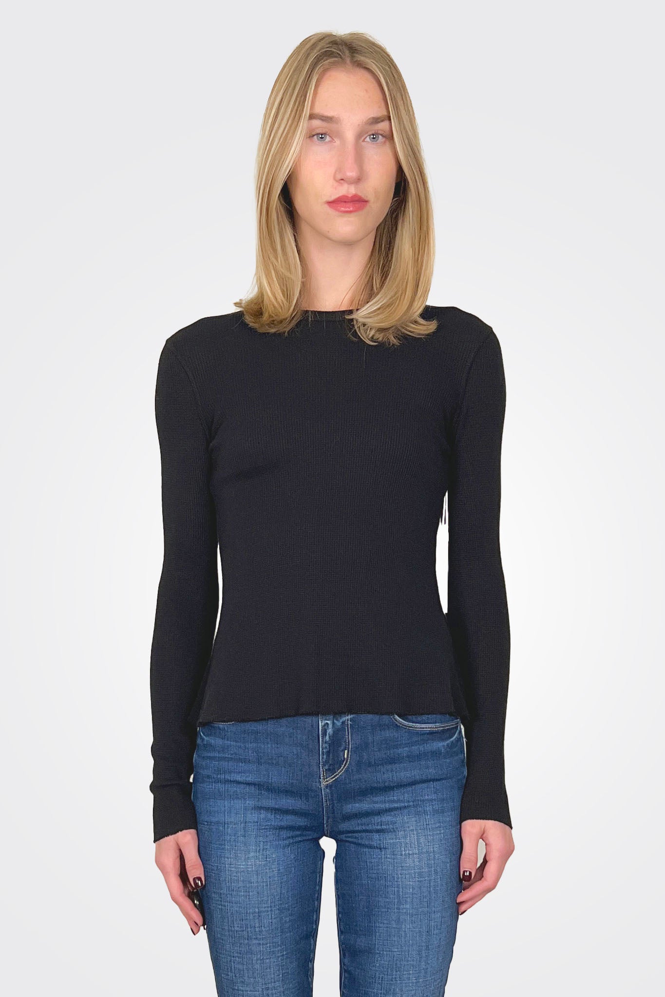 Jimmy Thermal Tee - Black by Pharaoh | 25 South Boutiques
