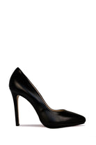 Carolina Pump 4.5 - Black Leather by Michele Lopriore | 25 South Boutiques