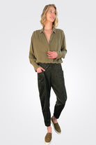 Blouse - Khaki by Tandem — view 3