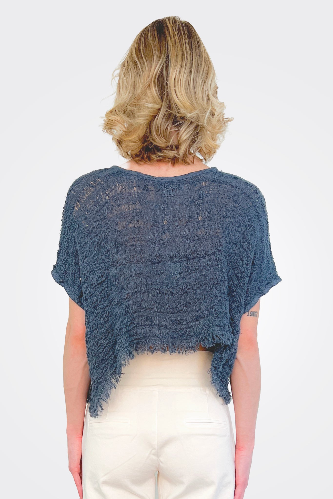 Icaro Shirt - Blu by Brunella — alternate view
