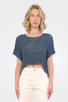 Icaro Shirt - Blu by Brunella | 25 South Boutiques