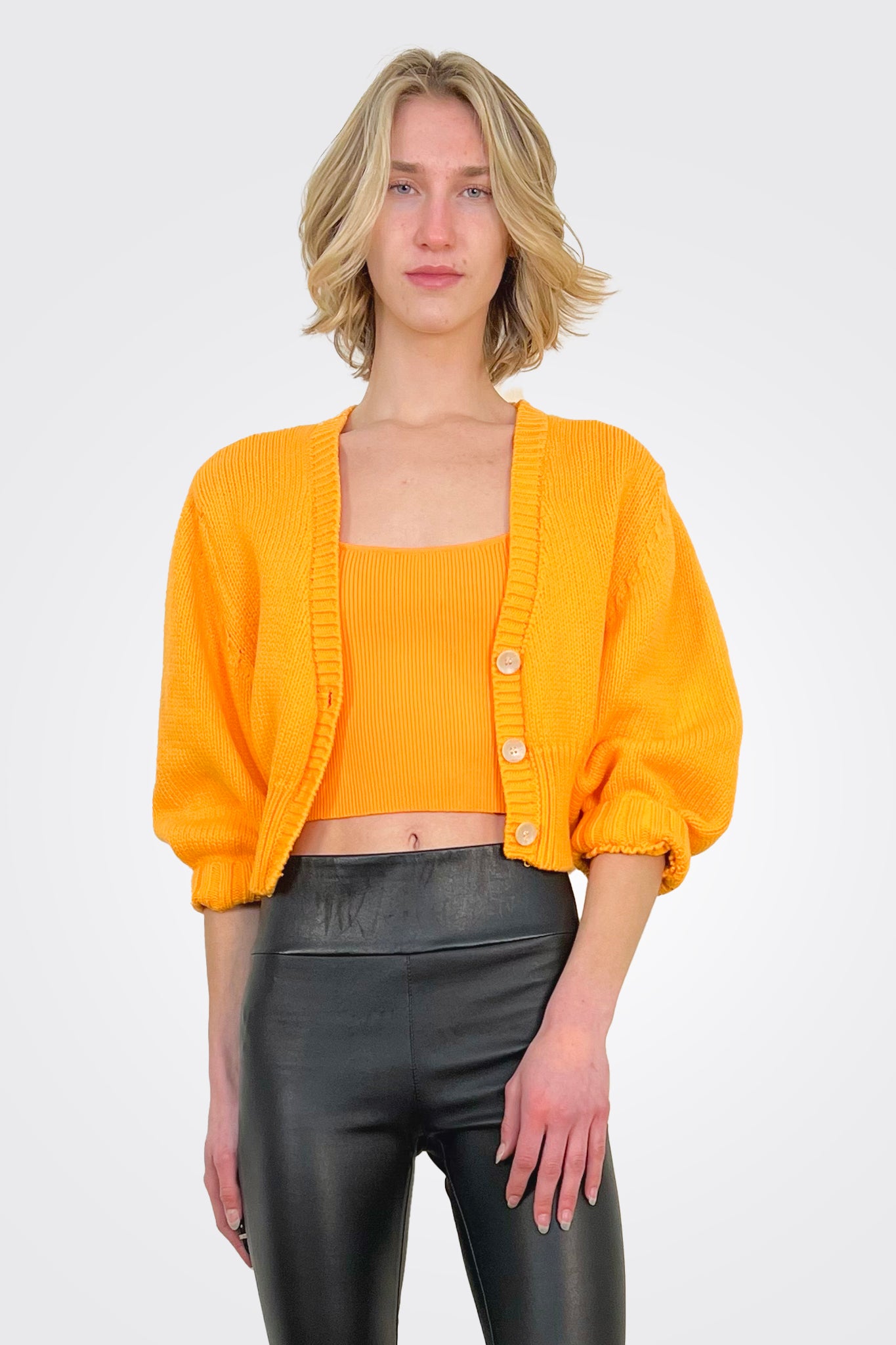 Danna Top - Bright Orange by Deluc — view 4