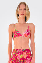 Chloe Bralette - Fuchsia Pink by Rococo Sand | 25 South Boutiques