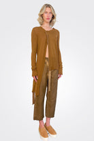 Asymmetrical Cardigan - Bark by Serie Numerica — alternate view