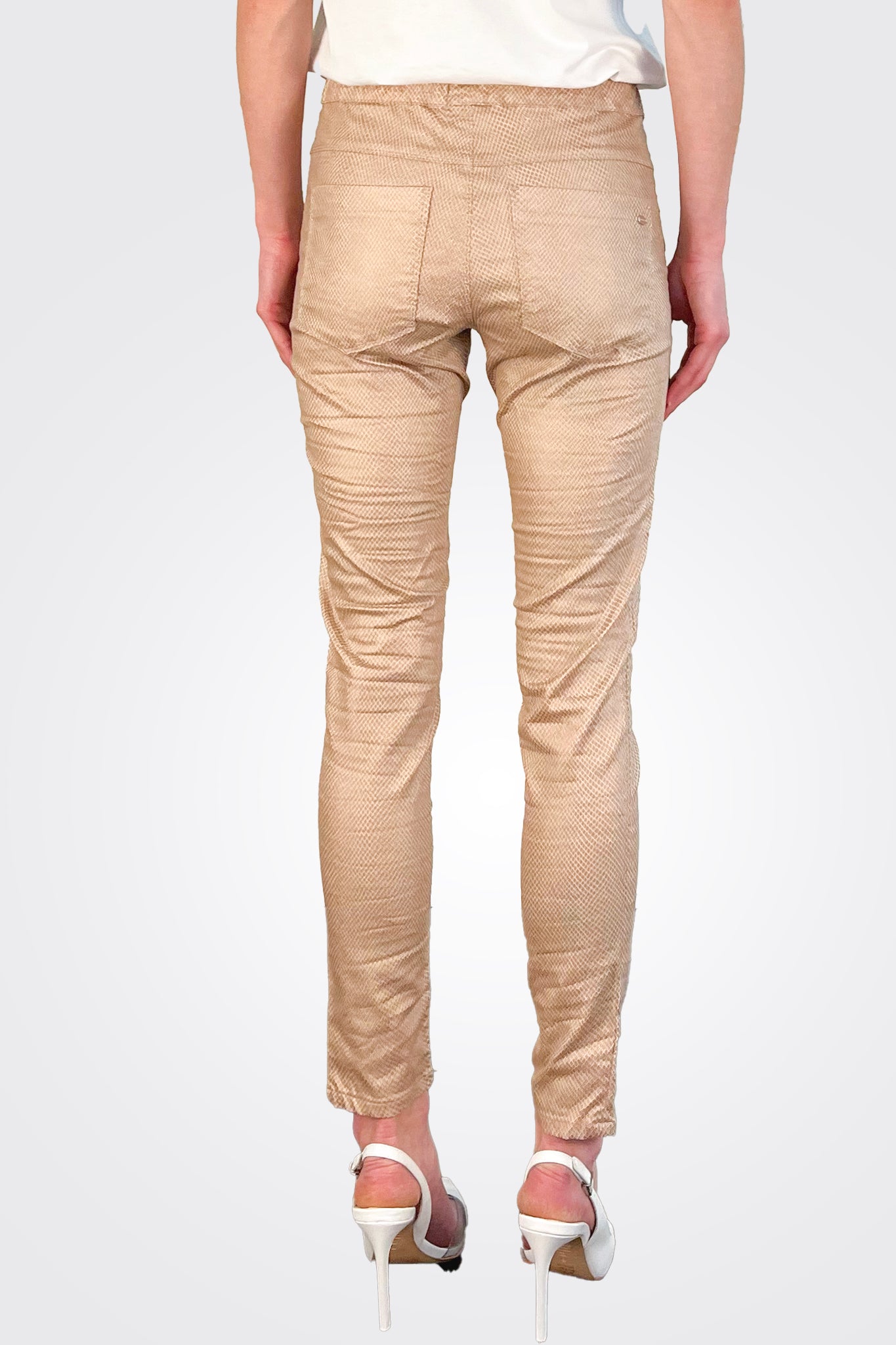 Shely Pants - Bronze Snake by Bevy Flog — view 3