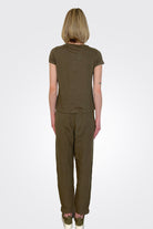 Linen Pocket Pants - Brown by Transit Par-Such — view 3