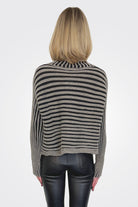 Striped Turtleneck - Black Storm by Matthildur — alternate view