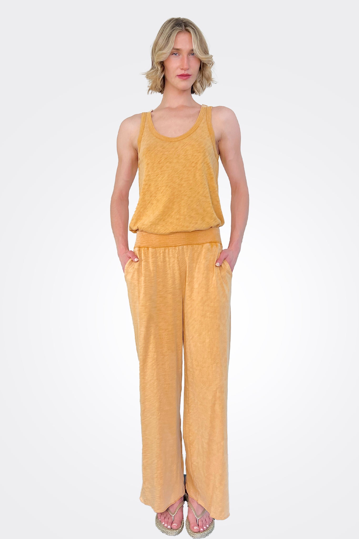 Summer Pant - Butter Rum by HelloNite | 25 South Boutiques