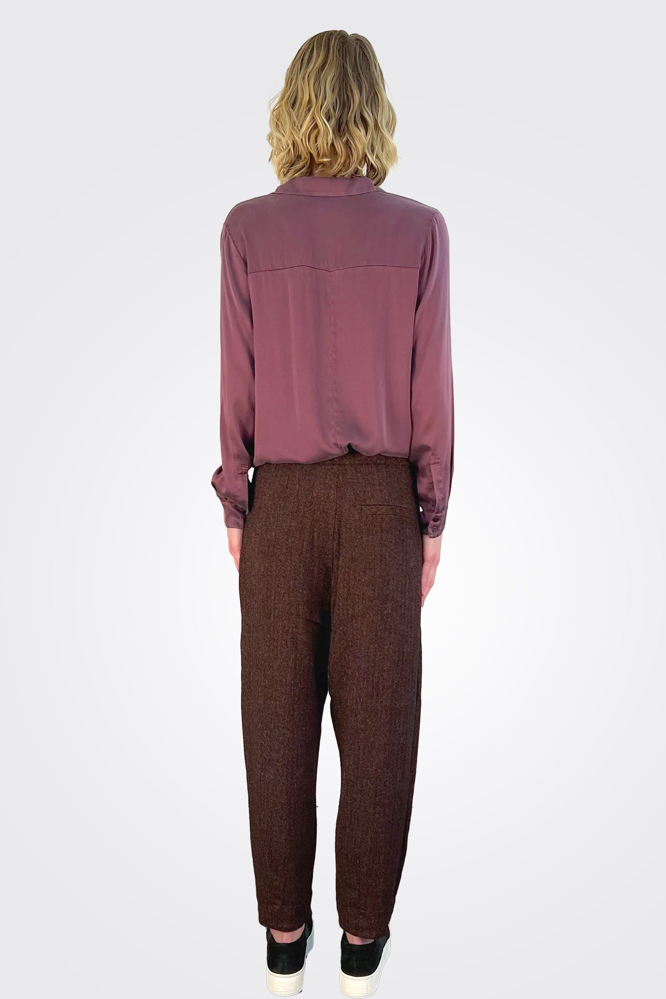 Straight Trousers - Cherry by Transit Par-Such — view 3