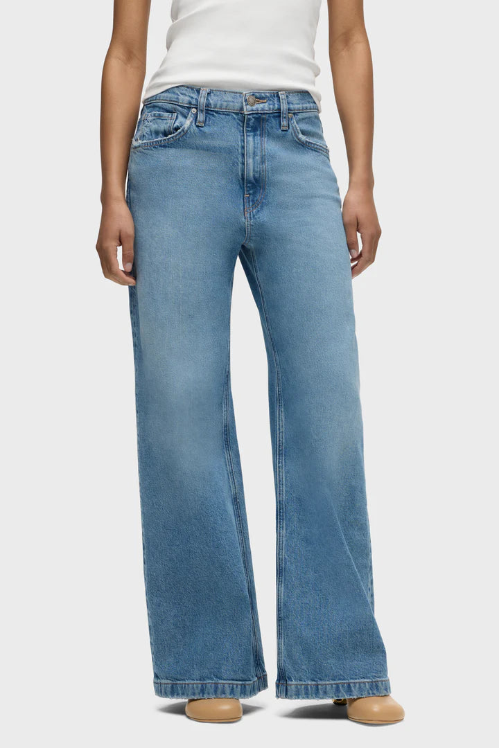 Jodie Loose Fit Wide Leg Jean - Goddess by Hudson — alternate view