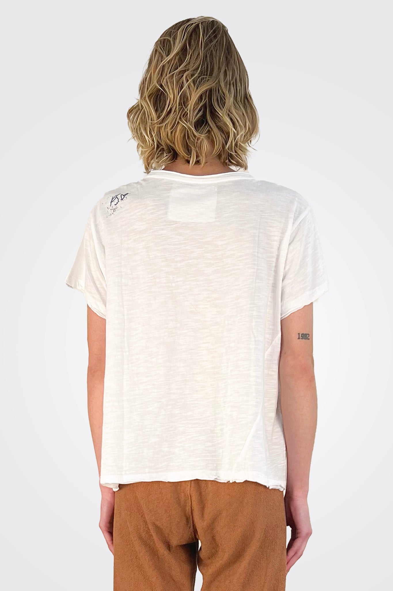 Love Tee - White by Kyla Seo — alternate view