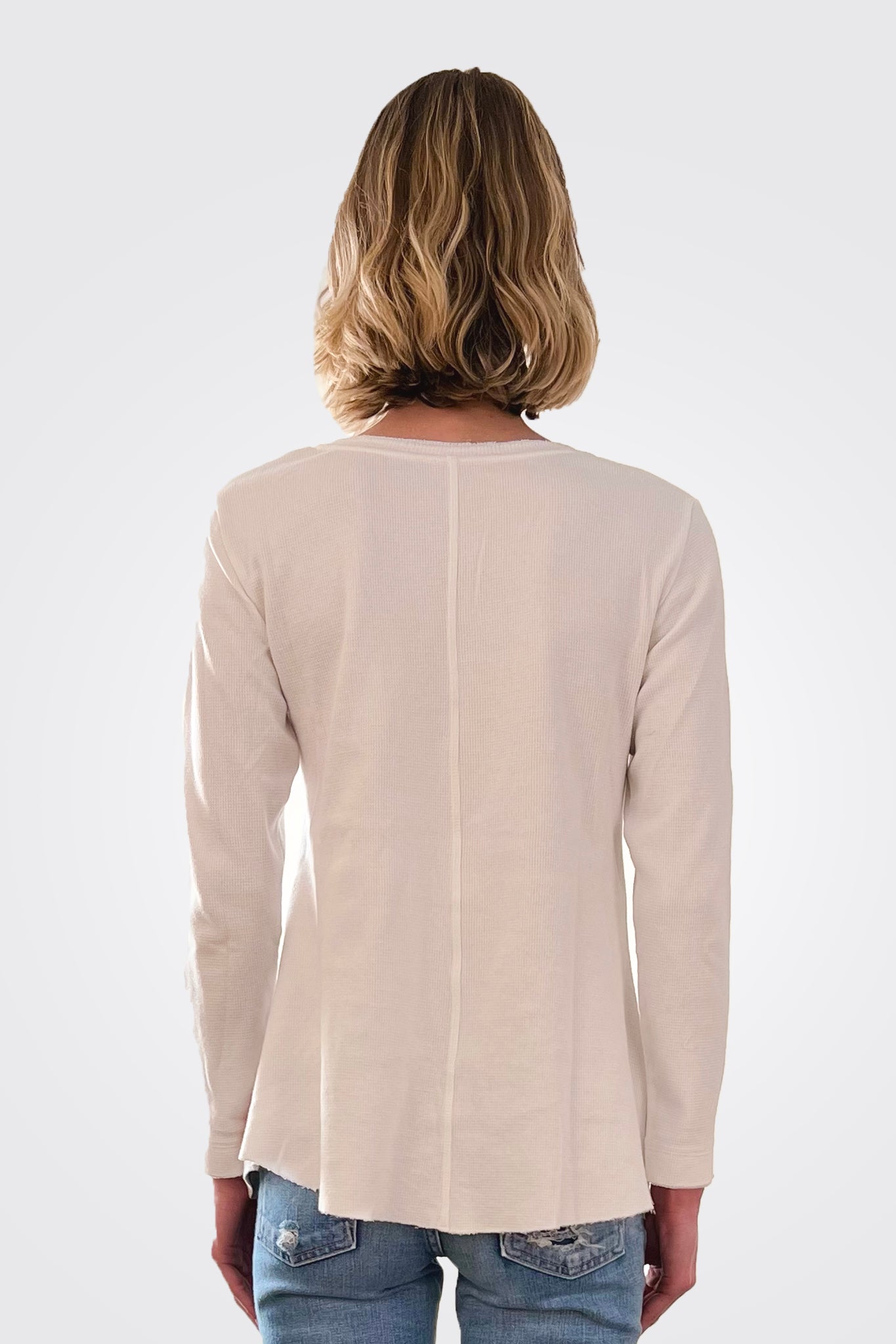 Lara Top - White by Caite — alternate view